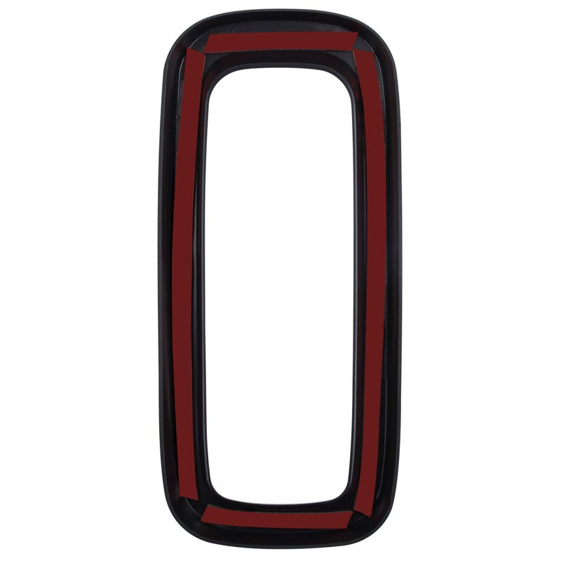 EnRand Jeep Renegade Grill Inserts,Front Grille Guard Cover Trim for 2015-2018 Jeep Renegade - 7Pcs Black - Image 4
